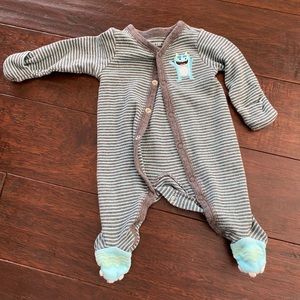 Carters monster pajamas